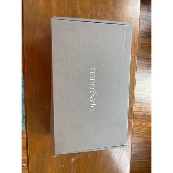 Franco Sarto Frankie Ballet Leather Shoes Nude Low Wedge Size 10W – New Open Box - Picture 5 of 5